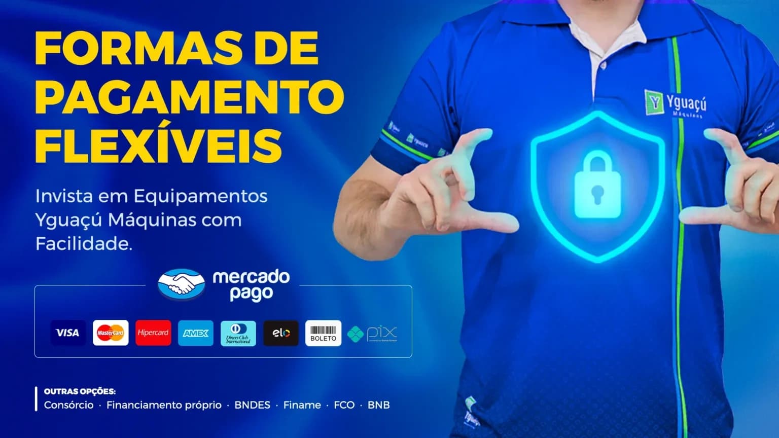 Formas de Pagamento Flexíveis: Invista em Equipamentos Yguaçú Máquinas com Facilidade