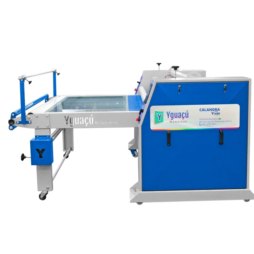 Calandra Têxtil Térmica Modelo Y-1600 Robust - Imagem 1