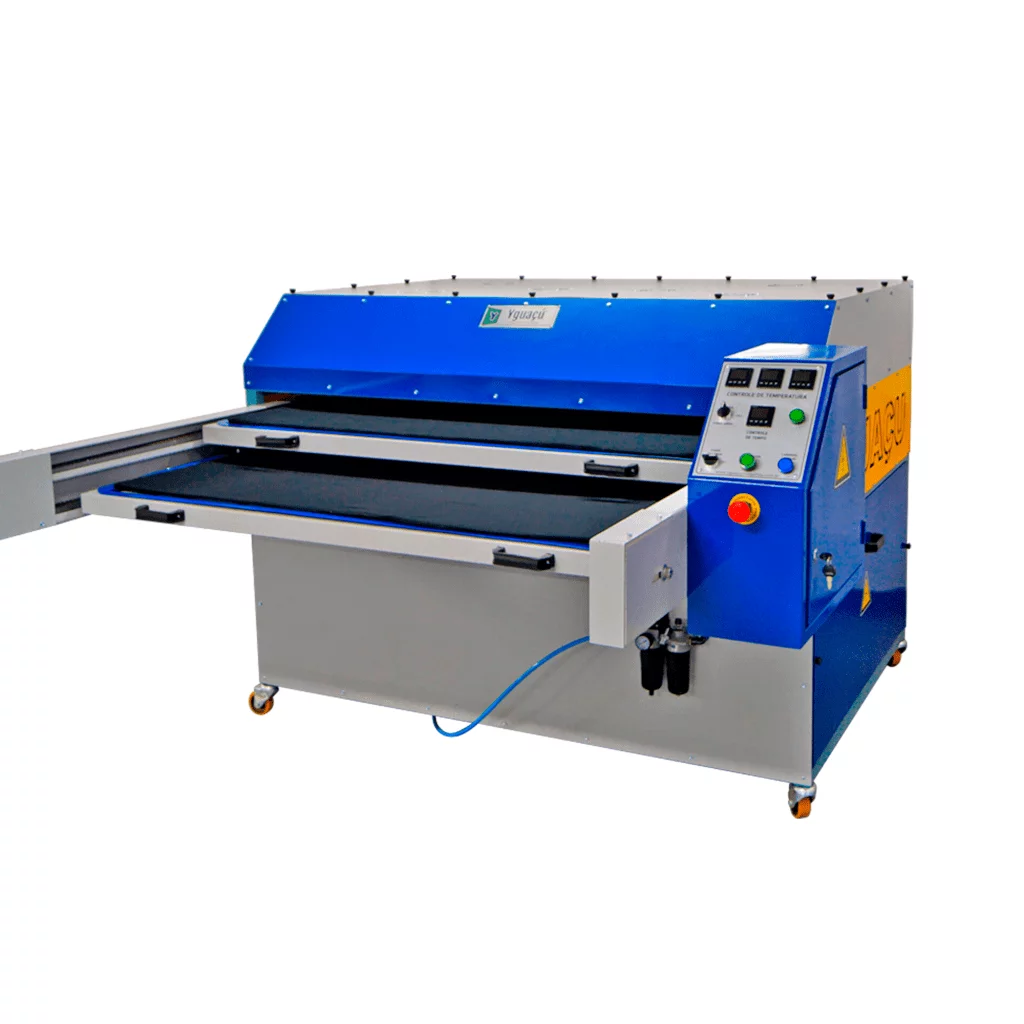 Prensa Pneumática Unilateral PPU-140: Com 100x140CM de área útil