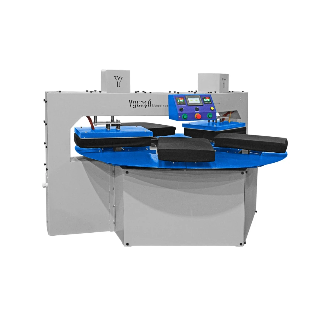 Prensa Térmica Automática Carrossel DTF - Imagem 2