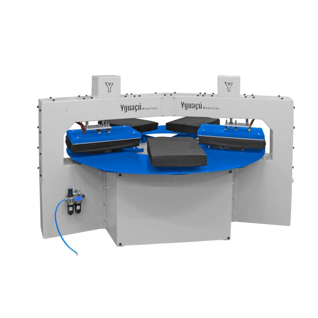 Prensa Térmica Automática Carrossel DTF - Imagem 5